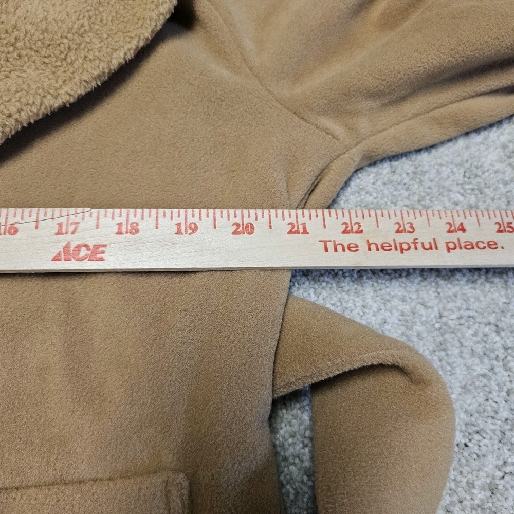 Dudley Stephens Womens‎ Cassidy Open Belted Cardigan Pockets Camel Tan Sz L - Picture 8 of 8